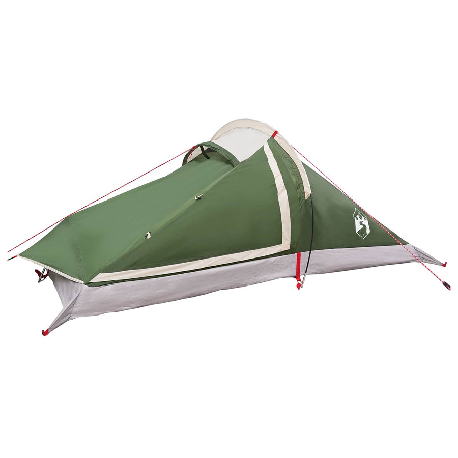 Backpacking Tent Groen 2-persoons 185T Polyester met PU Coating