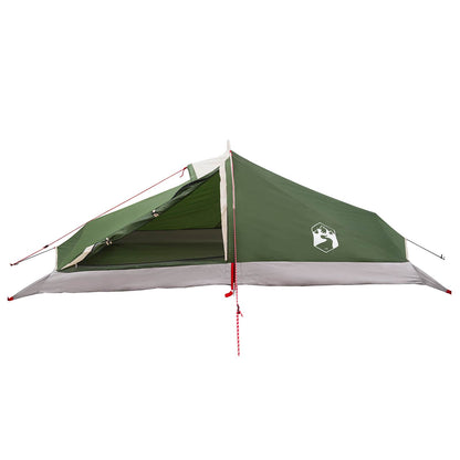 Backpacking Tent Groen 2-persoons 185T Polyester met PU Coating