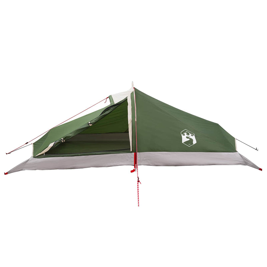 Backpacking Tent Groen 2-persoons 185T Polyester met PU Coating