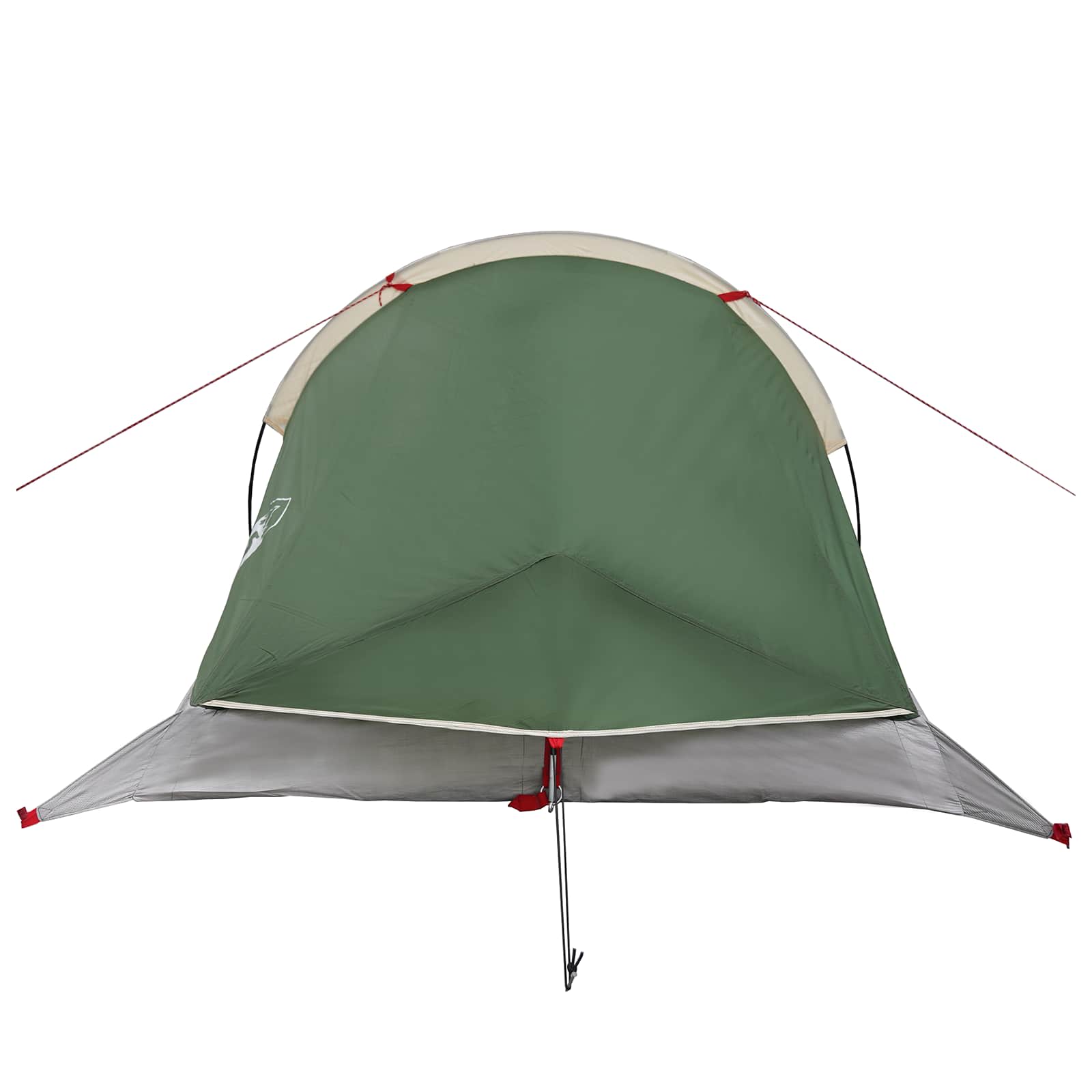 Backpacking Tent Groen 2-persoons 185T Polyester met PU Coating