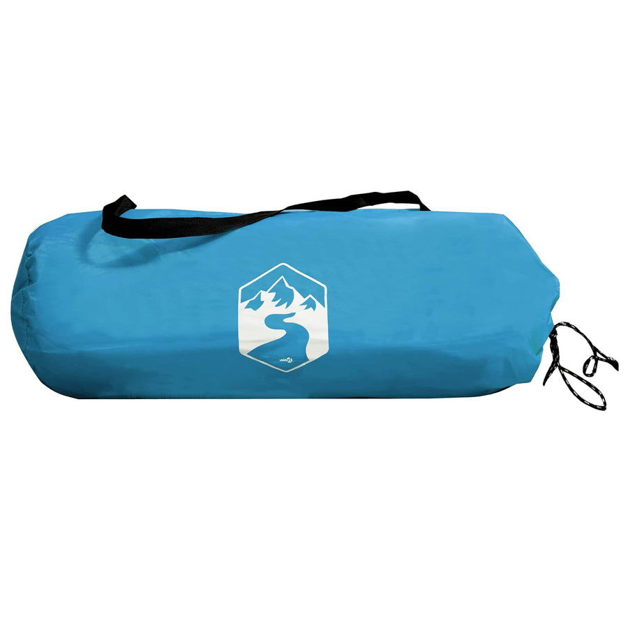 Backpacking Tent Blauw 2-persoons 185T Polyester met PU Coating