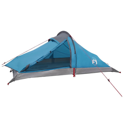 Backpacking Tent Blauw 2-persoons 185T Polyester met PU Coating