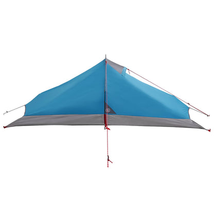 Backpacking Tent Blauw 2-persoons 185T Polyester met PU Coating