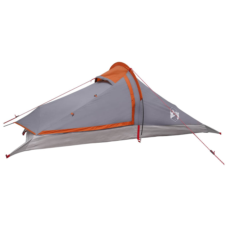 Backpacking Tent Grijs en Oranje 2-persoons