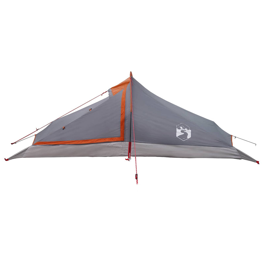 Backpacking Tent Grijs en Oranje 2-persoons
