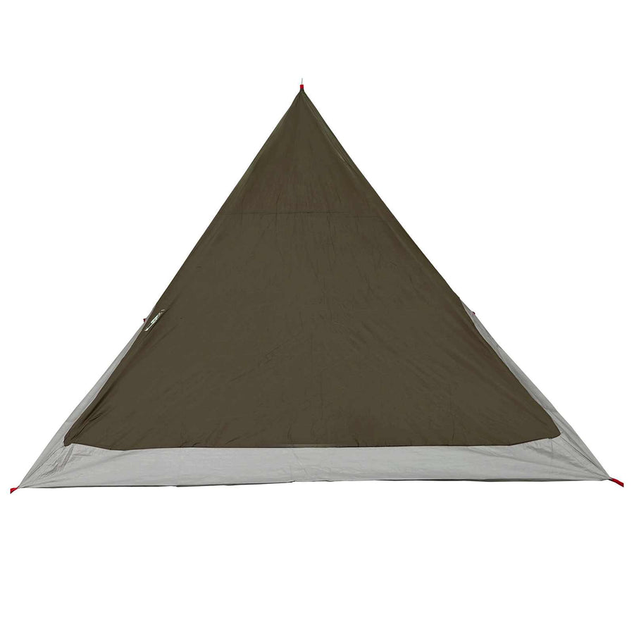 Backpacking Tent Bruin en Grijs 4-persoons