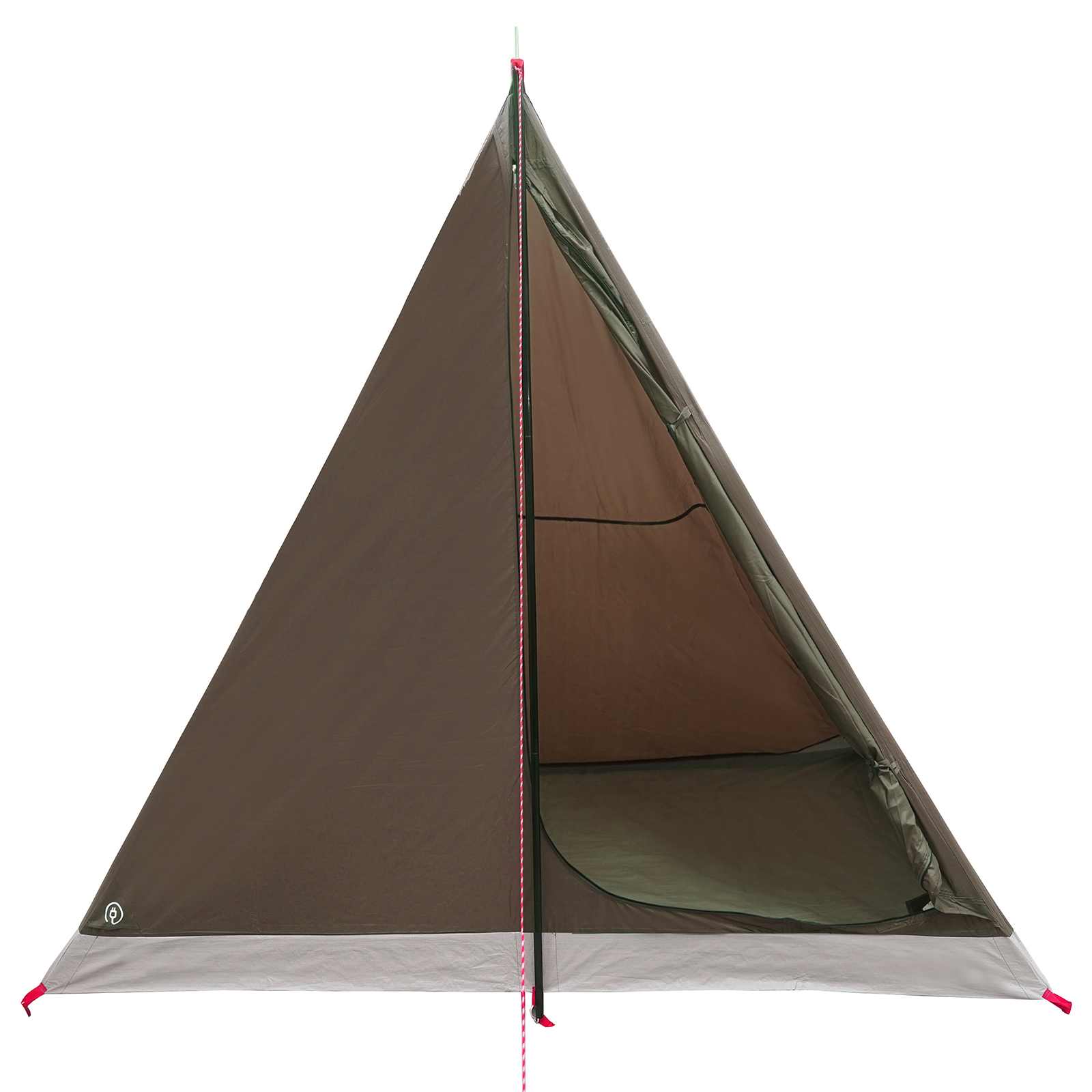 Backpacking Tent Bruin en Grijs 2-persoons