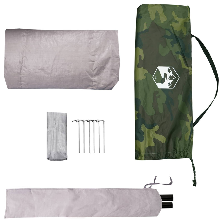 Backpacking Tent Camouflage 2-persoons