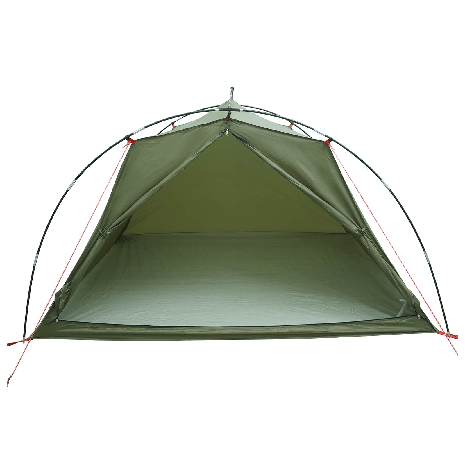 Tunneltent Olijfgroen 4-persoons 185T Polyester met PU Coating