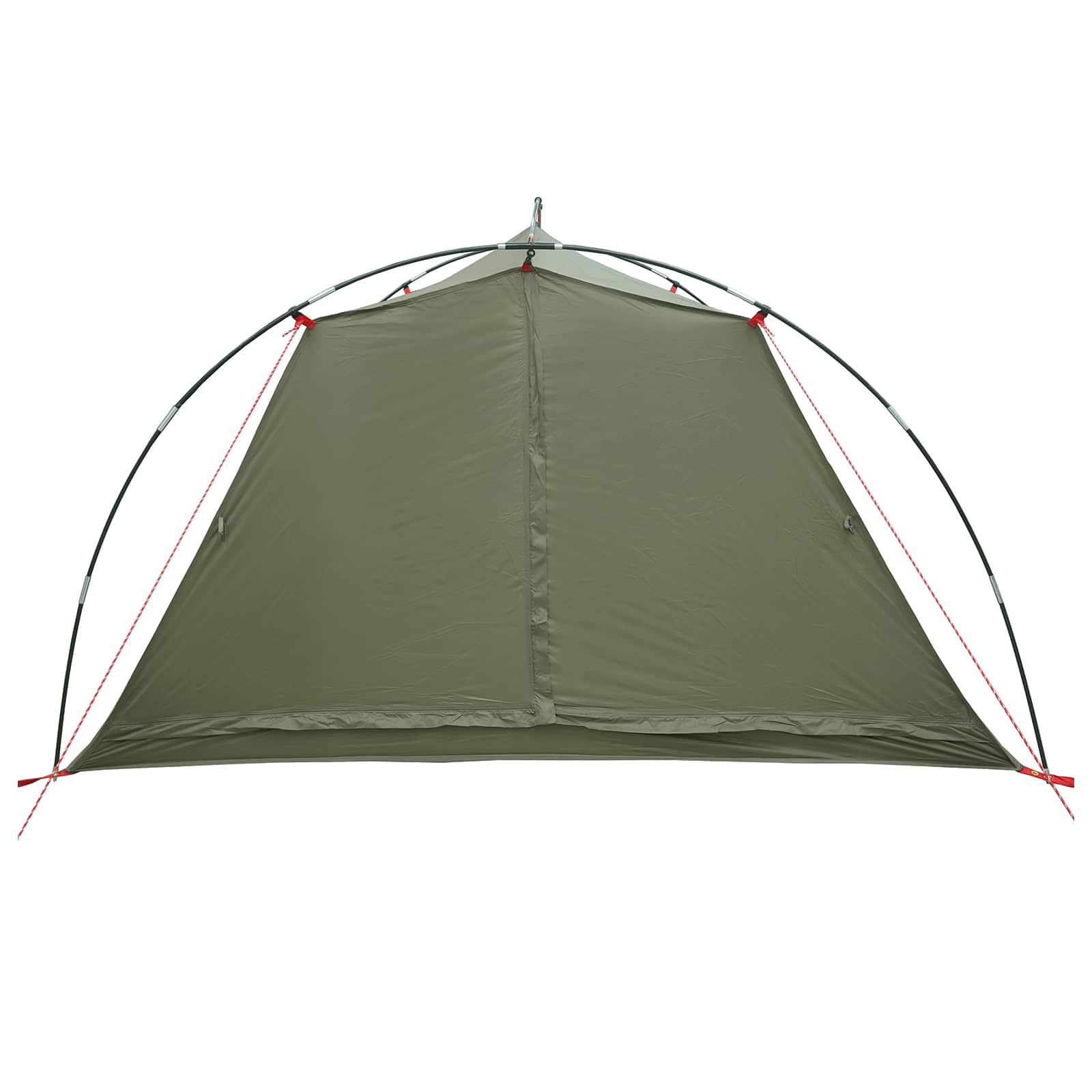 Tunneltent Olijfgroen 4-persoons 185T Polyester met PU Coating
