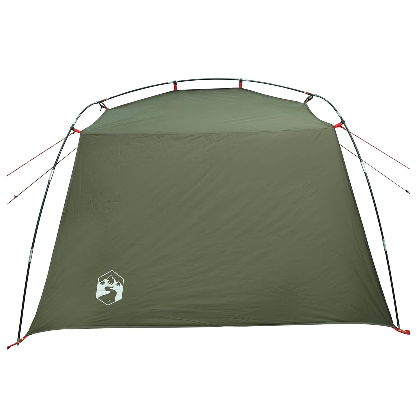 Tunneltent Olijfgroen 4-persoons 185T Polyester met PU Coating