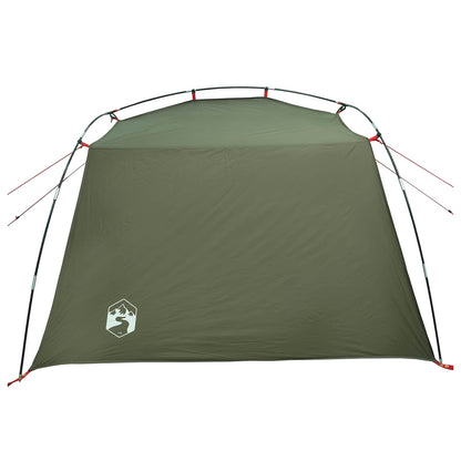 Tunneltent Olijfgroen 4-persoons 185T Polyester met PU Coating
