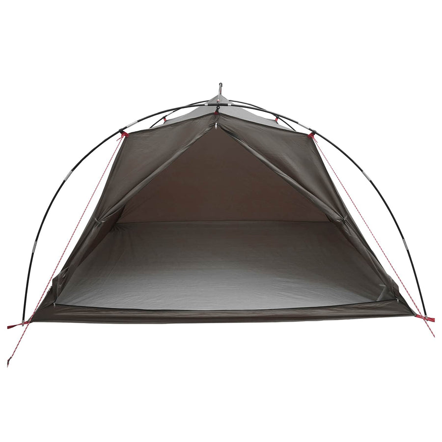 Tunneltent Bruin en Grijs 4-persoons