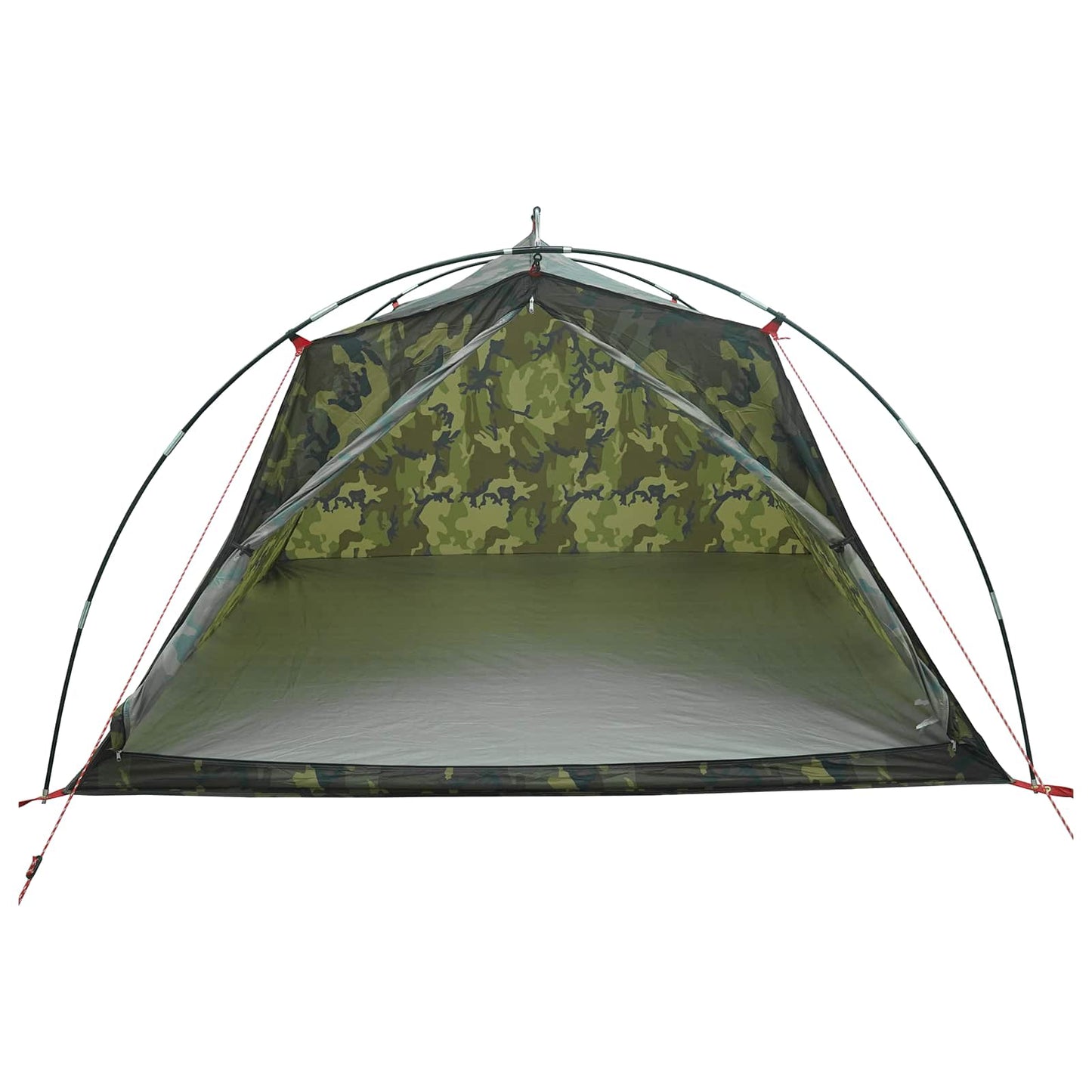 Tunneltent Camouflage 4-persoons 185T Polyester met PU Coating
