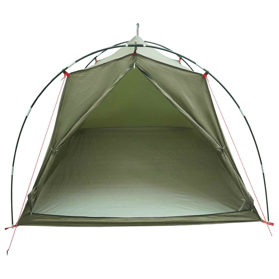 Tunneltent Olijfgroen 2-persoons 185T Polyester met PU Coating