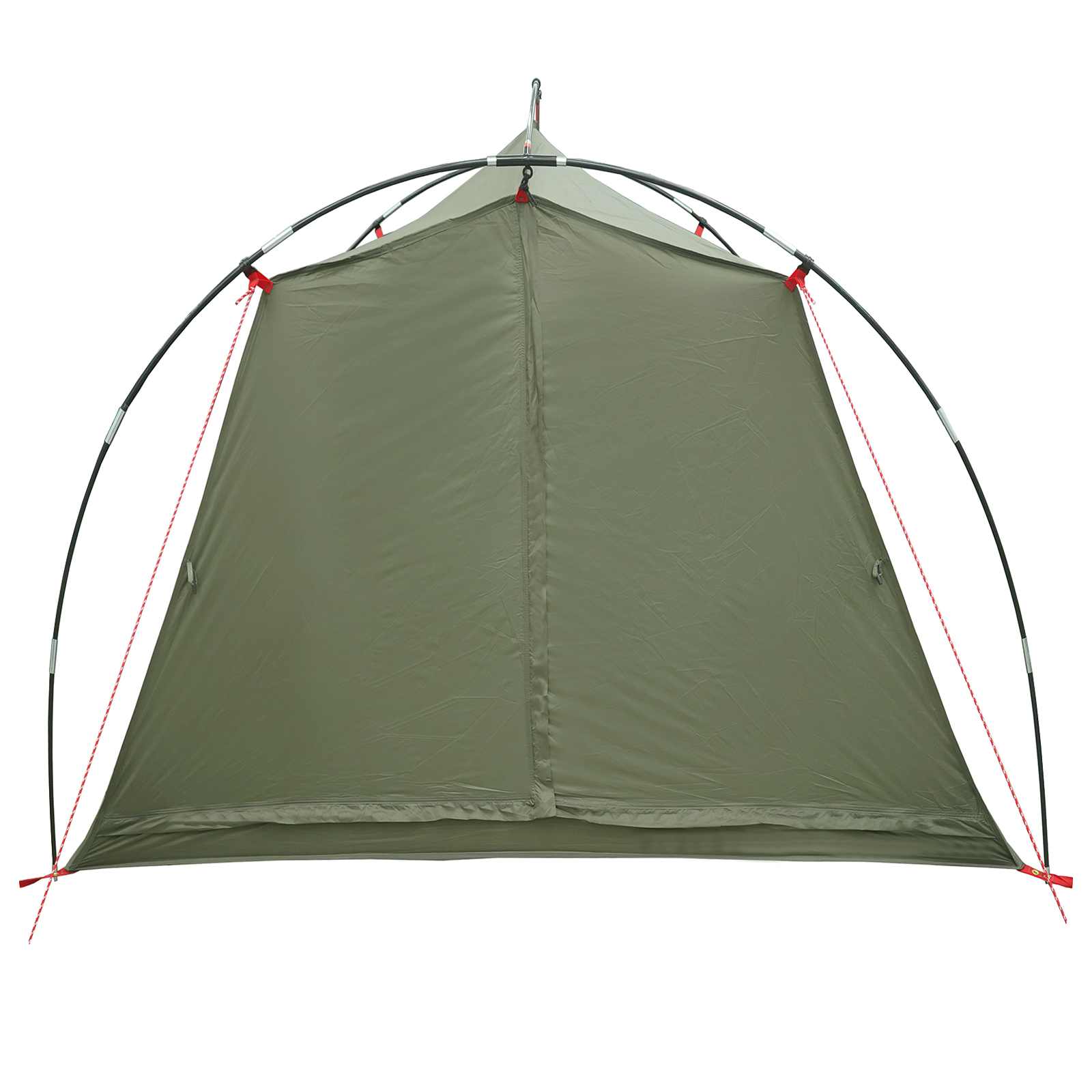 Tunneltent Olijfgroen 2-persoons 185T Polyester met PU Coating