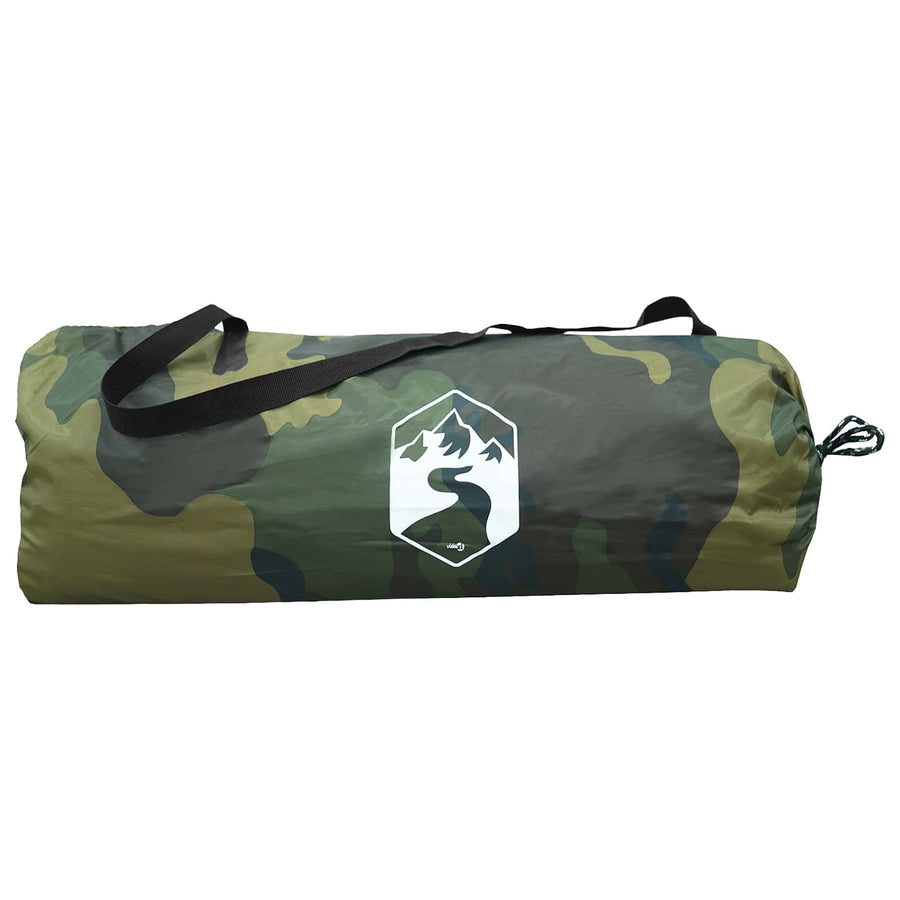 Tunneltent Camouflage 2-persoons 185T Polyester met PU Coating