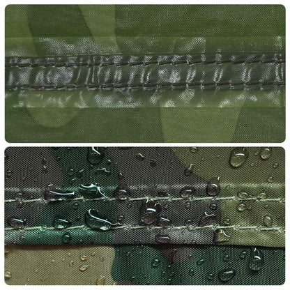 Tunneltent Camouflage 2-persoons 185T Polyester met PU Coating