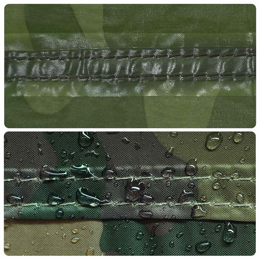 Tunneltent Camouflage 2-persoons 185T Polyester met PU Coating