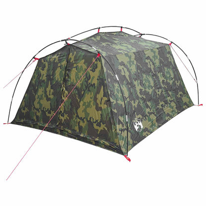 Tunneltent Camouflage 2-persoons 185T Polyester met PU Coating