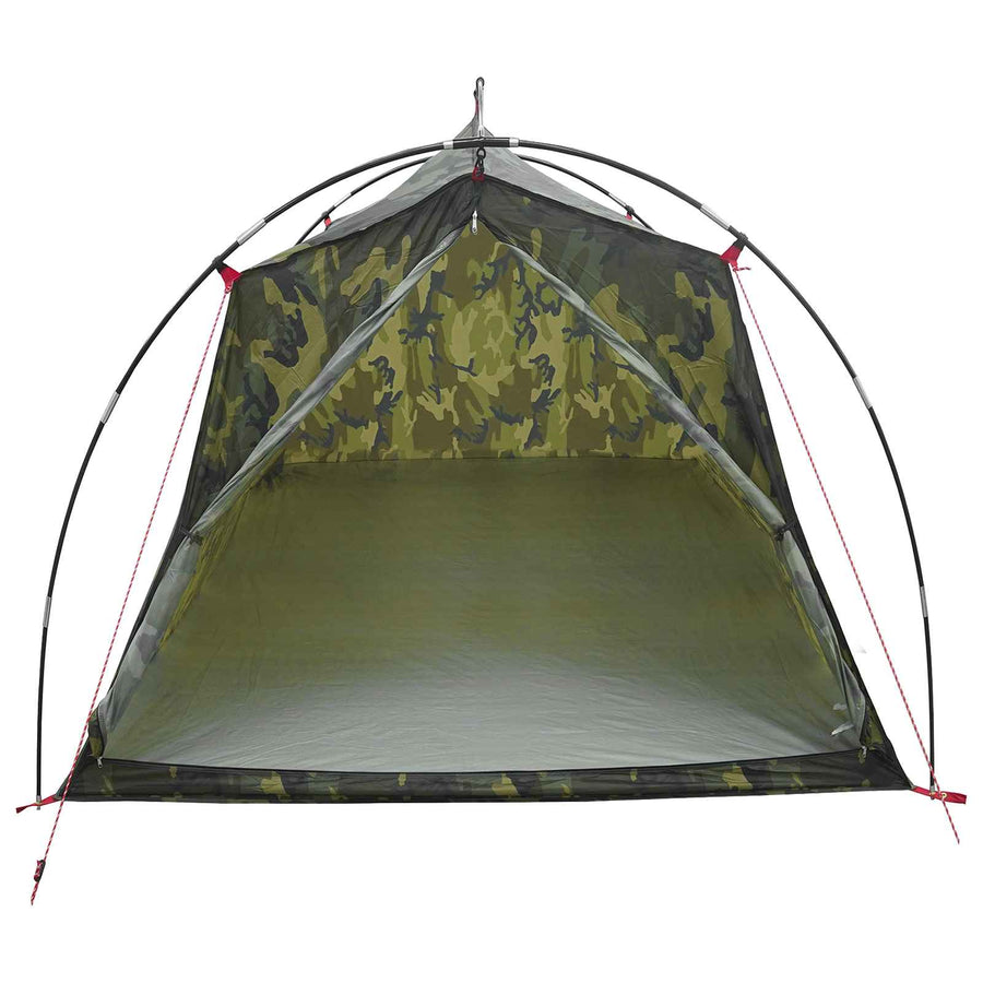 Tunneltent Camouflage 2-persoons 185T Polyester met PU Coating