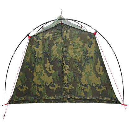 Tunneltent Camouflage 2-persoons 185T Polyester met PU Coating