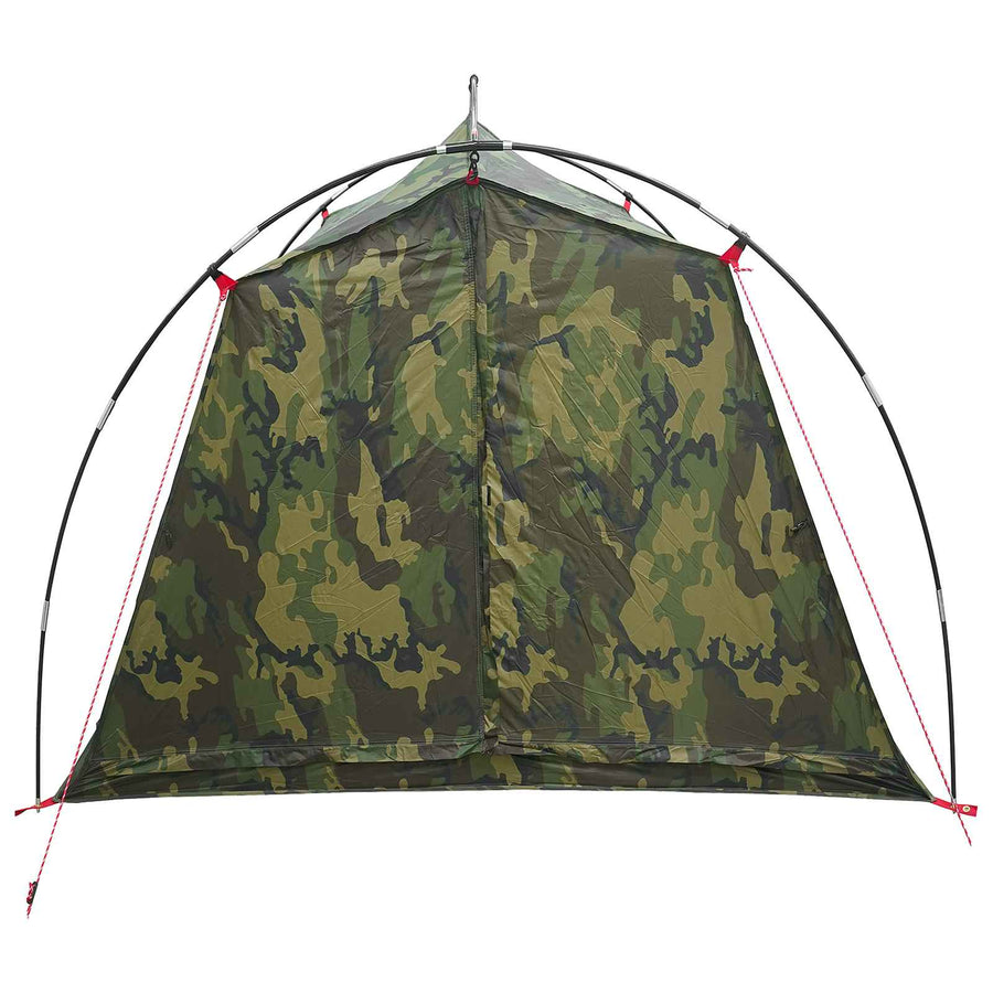 Tunneltent Camouflage 2-persoons 185T Polyester met PU Coating