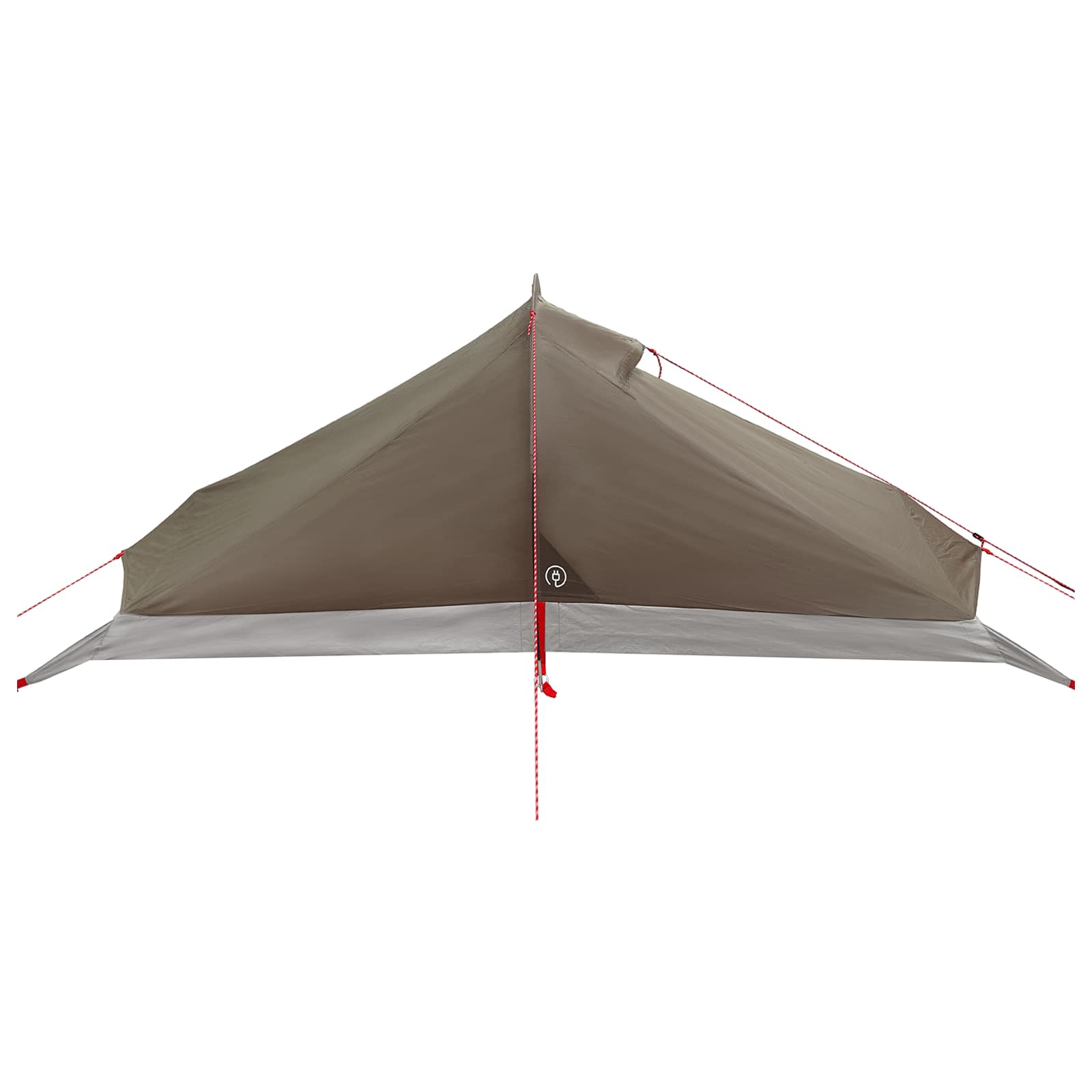 Backpacking Tent Bruin en Grijs 4-persoons