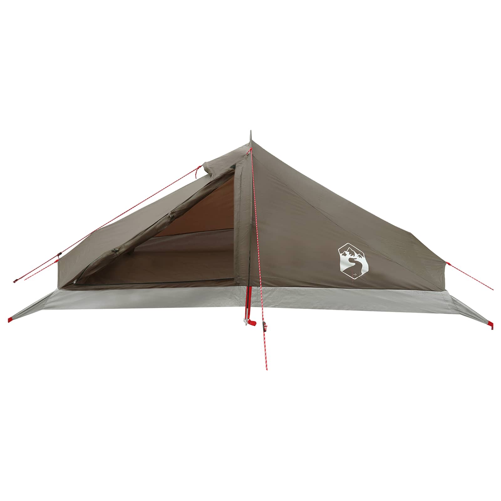 Backpacking Tent Bruin en Grijs 4-persoons