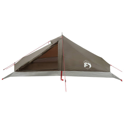 Backpacking Tent Bruin en Grijs 4-persoons