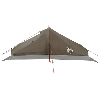 Backpacking Tent Bruin en Grijs 4-persoons