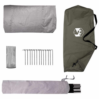 Backpacking Tent Olijfgroen 2-persoons