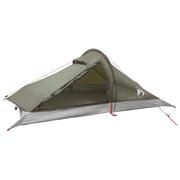 Backpacktent 2-persoons olijfgroen 246x146x100 cm