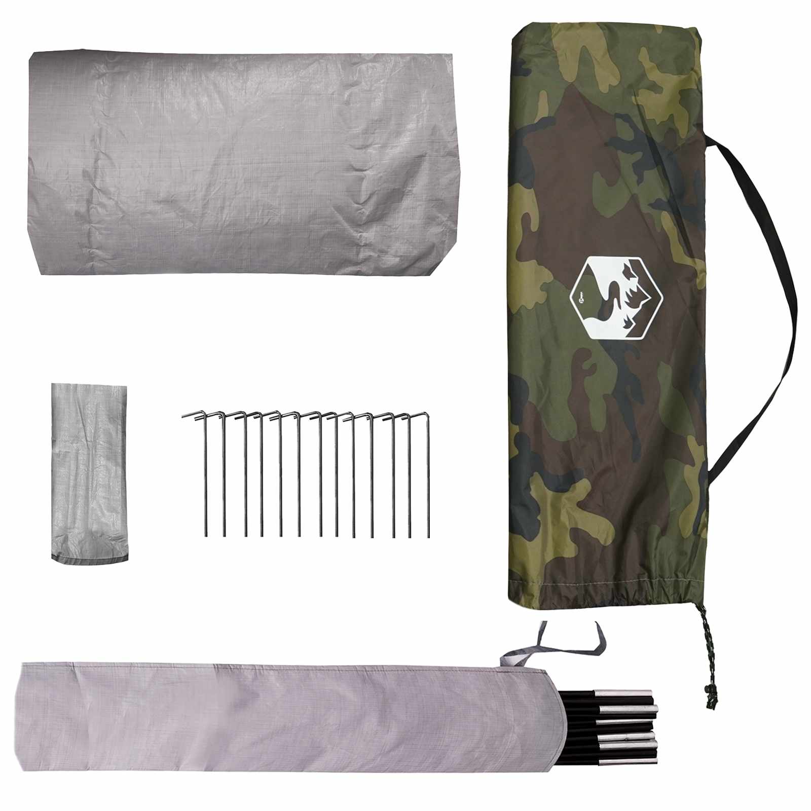 Backpacking Tent Camouflage 2-persoons