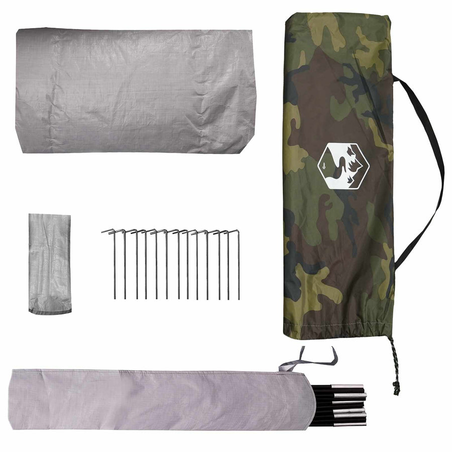Backpacking Tent Camouflage 2-persoons
