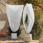 Frost Protection Plant Fleece Covers 5 pcs White 1.8 x 1.2 m