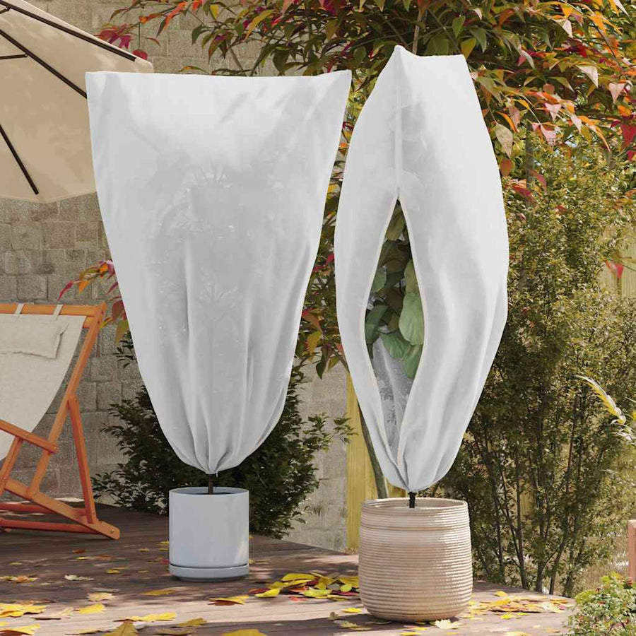 Vorstbescherming Plantenfleece Covers 5 pcs Wit 1,8 x 1,2 m
