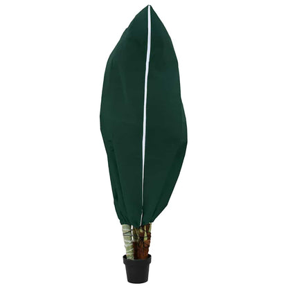 Vorstbescherming Plantenfleece Covers 5 pcs Groen 1,55 x 1 m