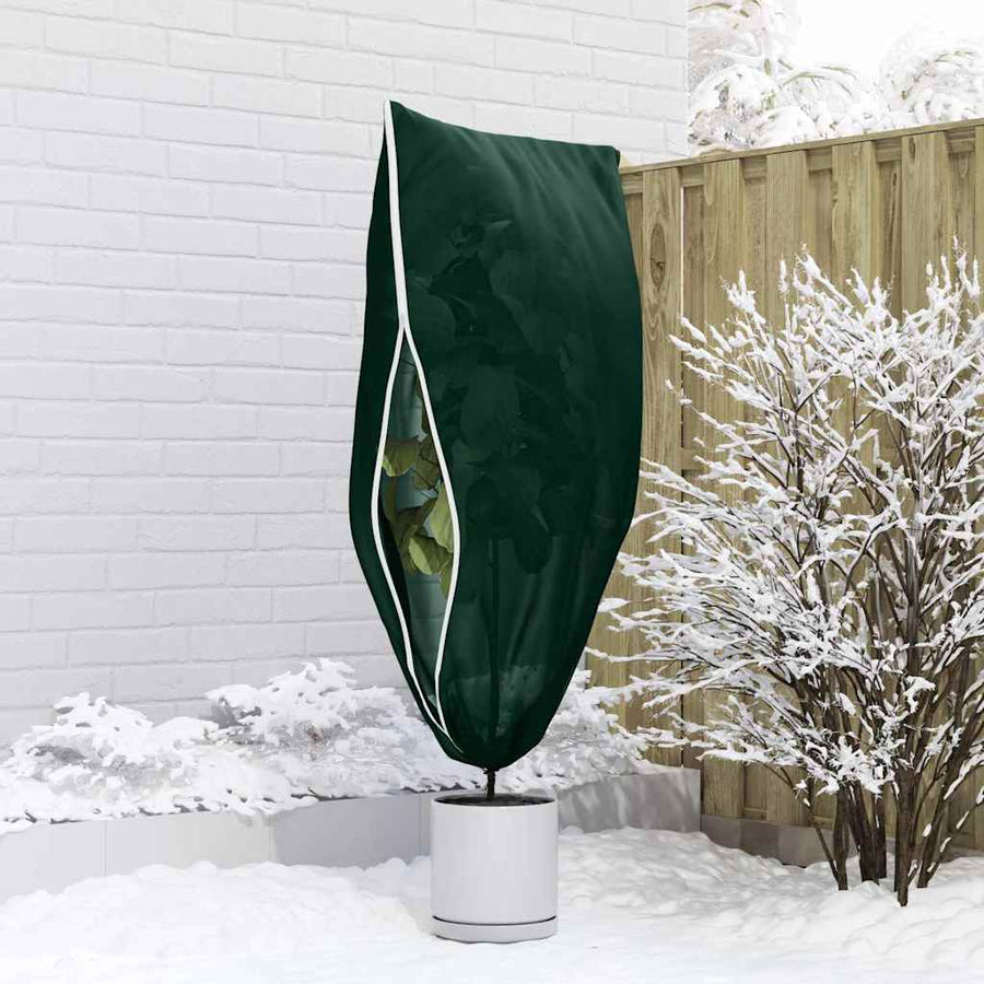 Vorstbescherming Plantenfleece Covers 5 pcs Groen 1,8 x 1,2 m