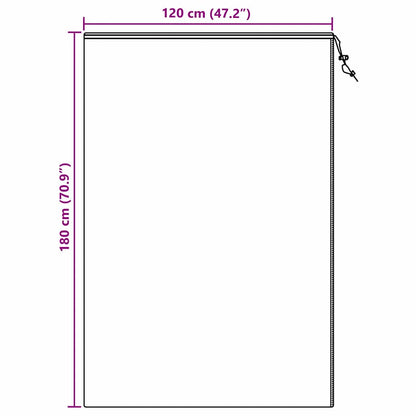 Vorstbescherming Plantenfleece Covers 5 pcs Groen 1,8 x 1,2 m