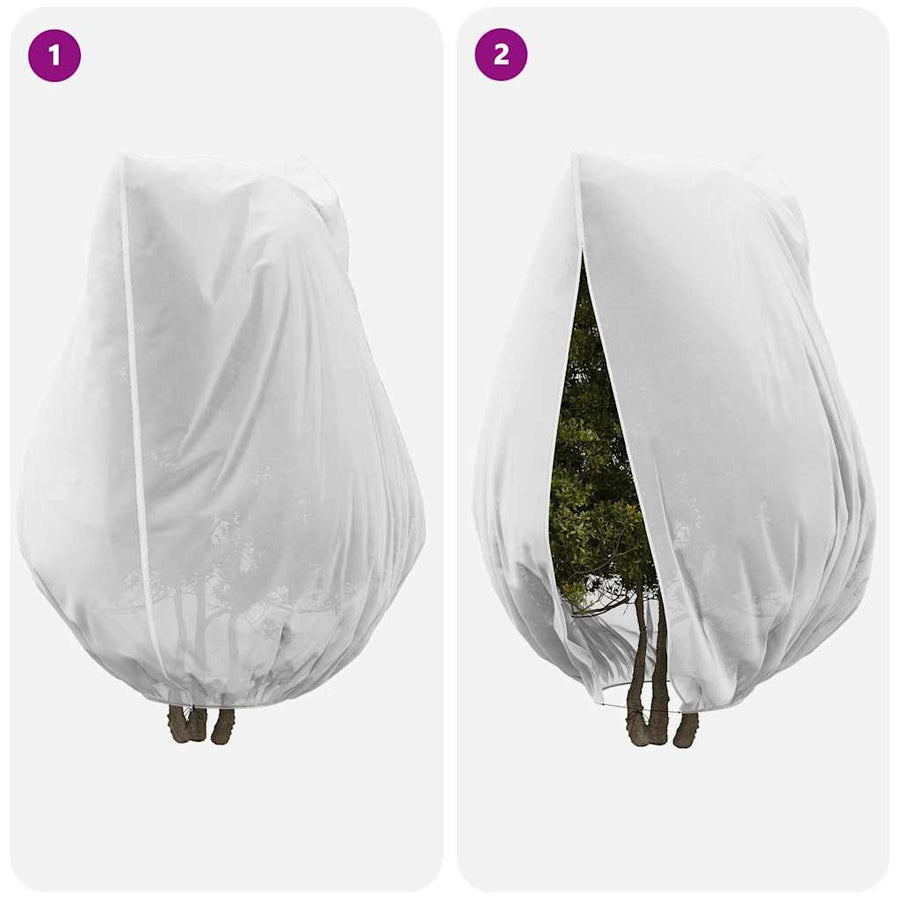 Vorstbescherming Plantenfleece Covers 3 pcs Wit 3,5 x 2,5 m