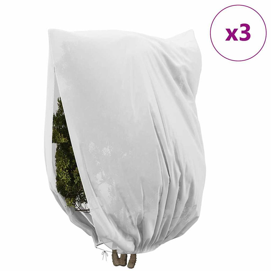 Vorstbescherming Plantenfleece Covers 3 pcs Wit 3,5 x 2,5 m