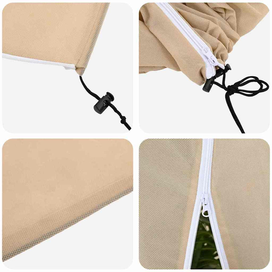 Vorstbescherming Plantenfleece Covers Beige 2,4 x 2 m