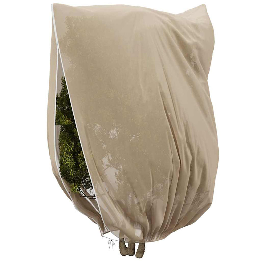 Vorstbescherming Plantenfleece Covers Beige 2,4 x 2 m