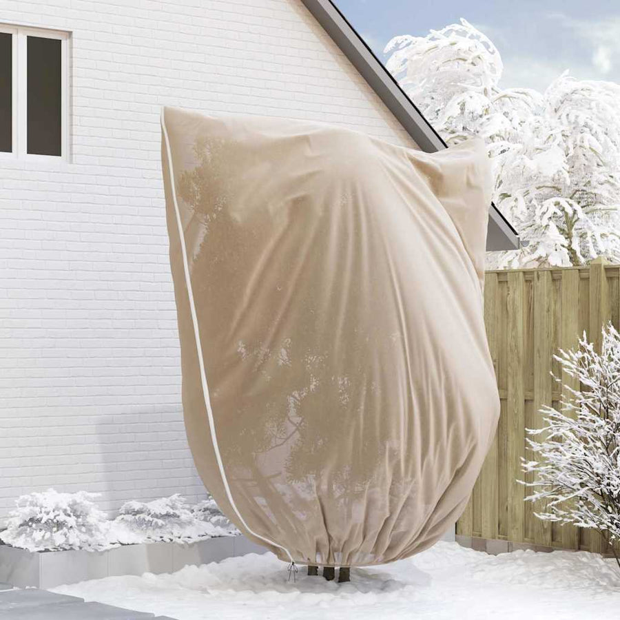 Vorstbescherming Plantenfleece Covers 3 pcs Beige 3,5 x 2,5 m