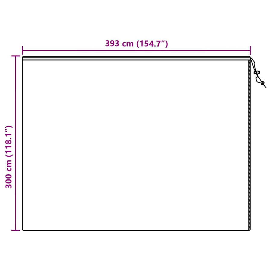 Vorstbescherming Plantenfleece Covers 3 pcs Beige 3.5 x 3.93 m