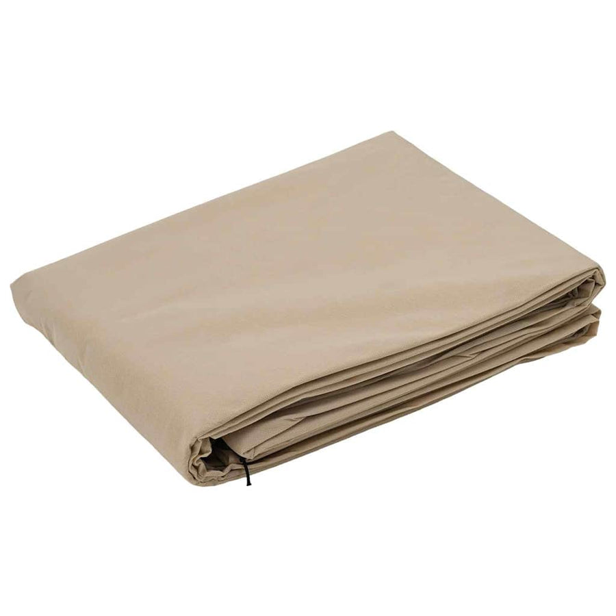 Vorstbescherming Plantenfleece Covers 3 pcs Beige 3.5 x 3.93 m