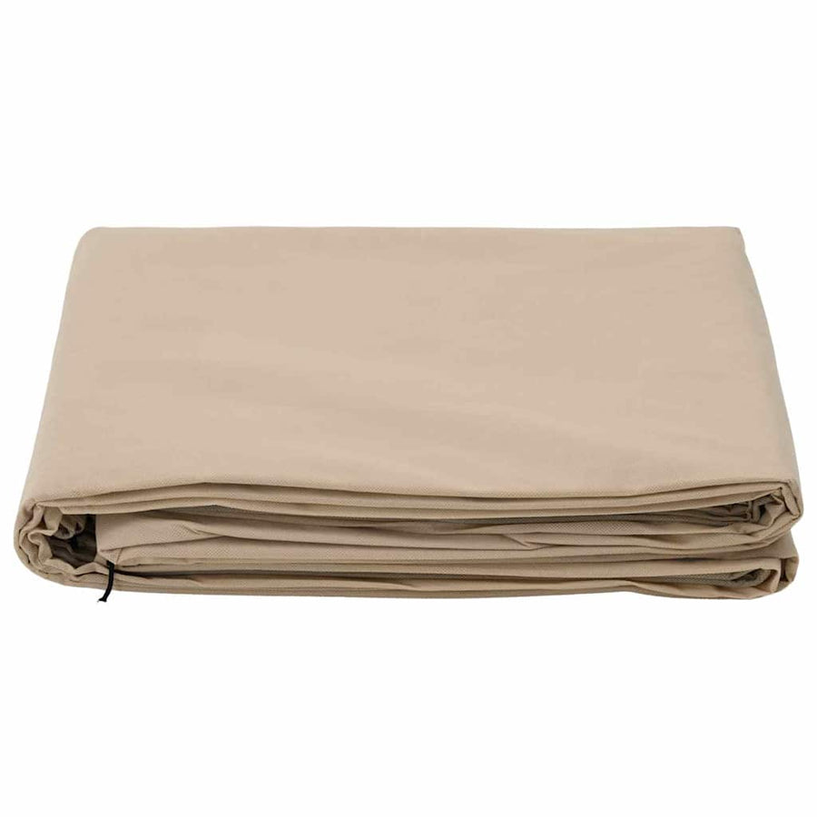 Vorstbescherming Plantenfleece Covers 3 pcs Beige 3.5 x 3.93 m