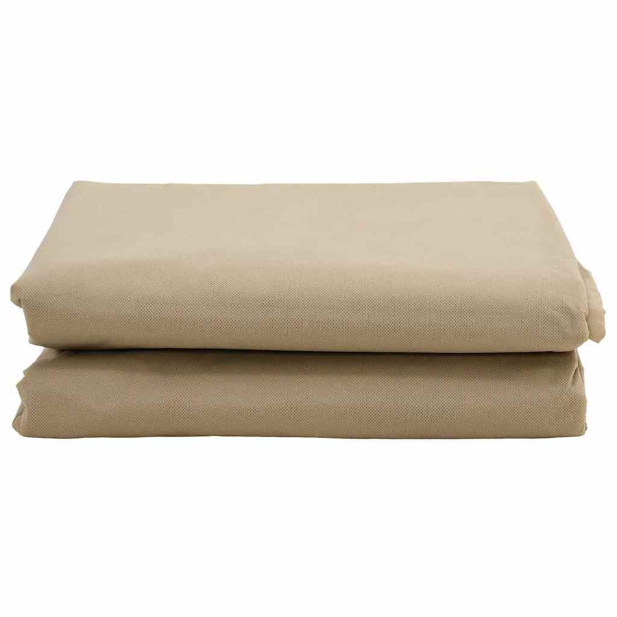 Vorstbescherming Plantenfleece Covers 3 pcs Beige 3.5 x 3.93 m