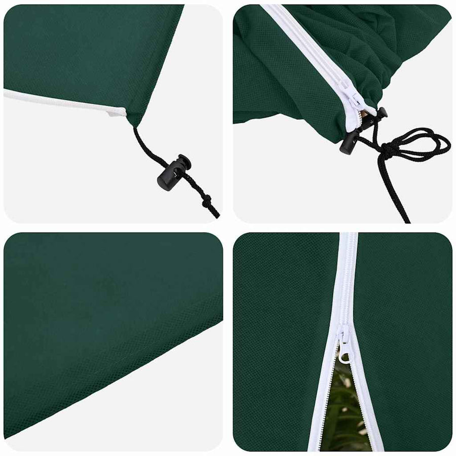 Vorstbescherming Plantenfleece Covers Groen 2,4 x 2 m